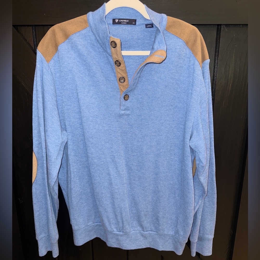 Cremieux Pullover Button Down